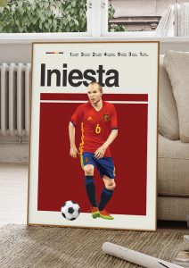 Andres Iniesta poster