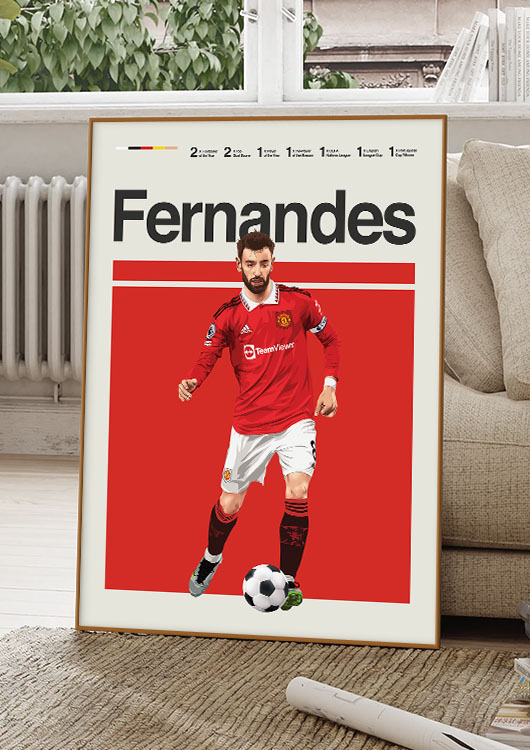 Bruno Fernandes poster