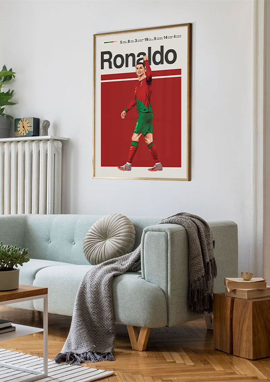 Cristiano Ronaldo print