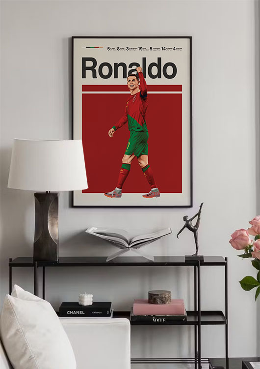 Cristiano Ronaldo print