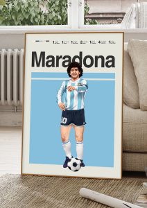 Diego Maradona poster