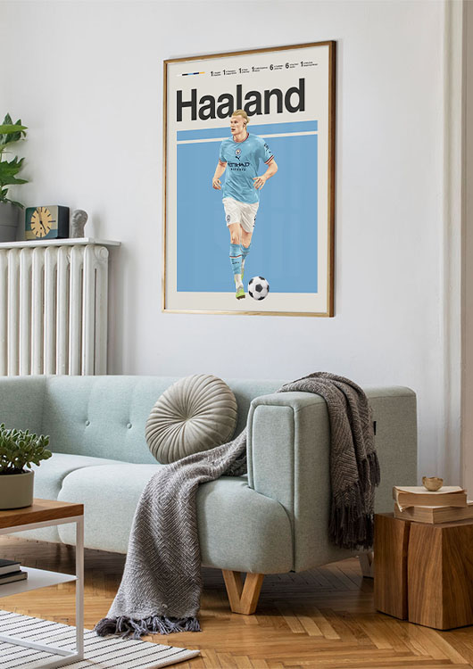 Erling Haaland print