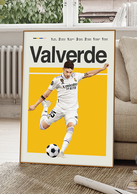 Federico Valverde poster