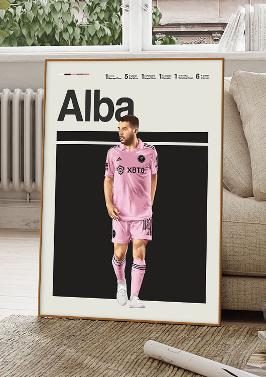 Jordi Alba poster