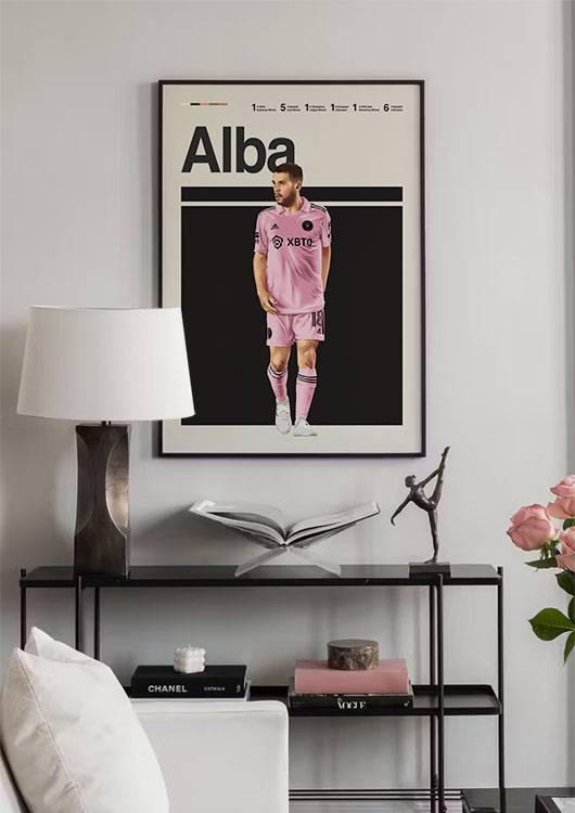 Jordi Alba print