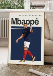 Kylian Mbappe poster