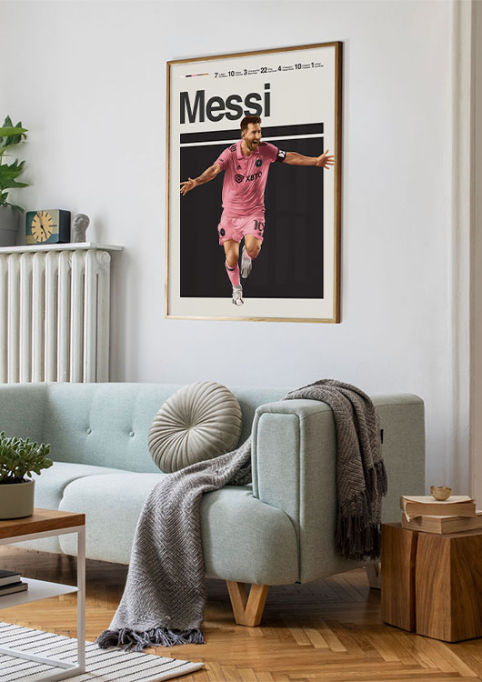 Lionel Messi print