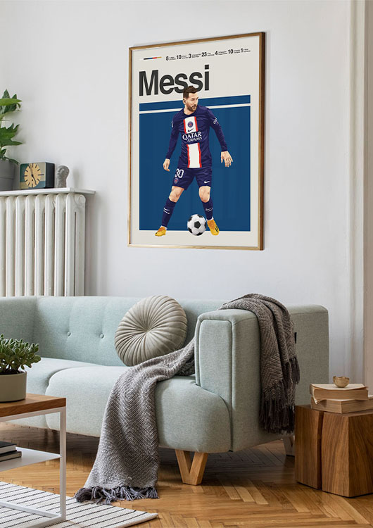 Lionel Messi print