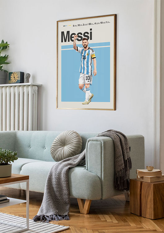 Lionel Messi print