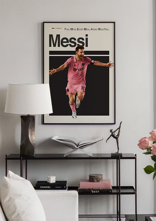 Lionel Messi print