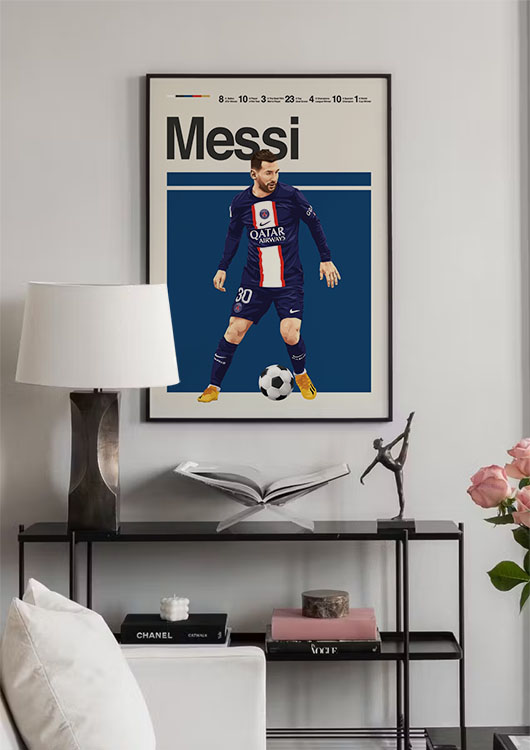 Lionel Messi print