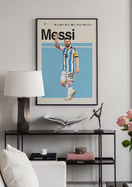 Lionel Messi print