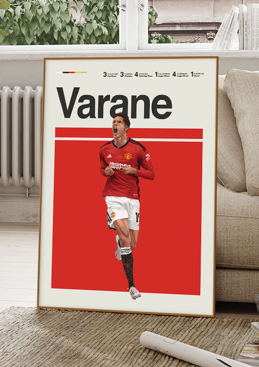 Raphael Varane poster