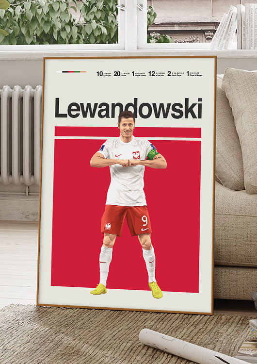 Robert Lewandowski poster