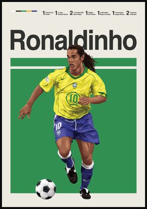 Ronaldinho Brazil Poster