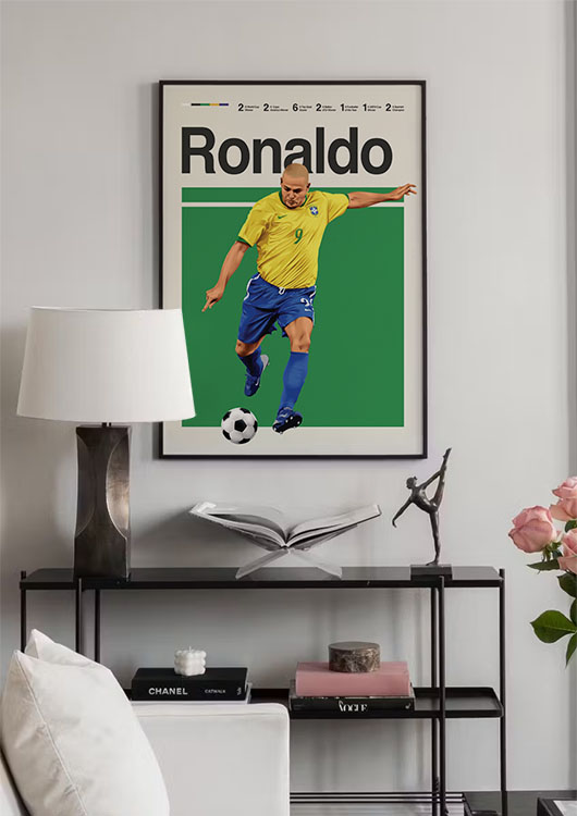 Ronaldo Nazario poster