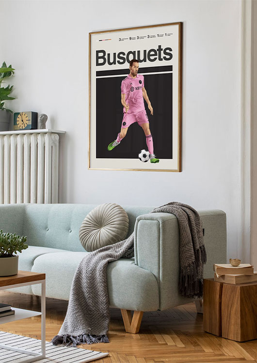 Sergio Busquets print