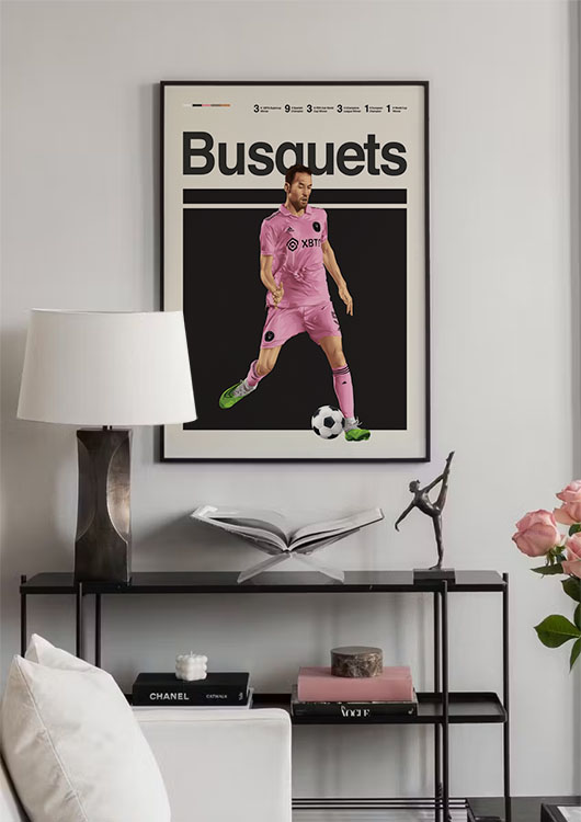 Sergio Busquets poster