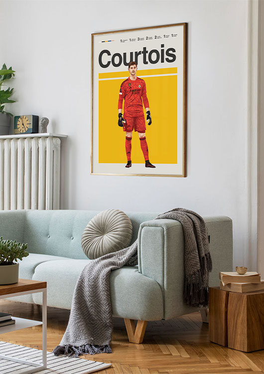 Thibaut Courtois print