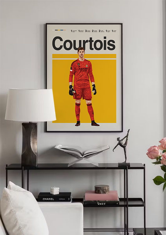 Thibaut Courtois poster