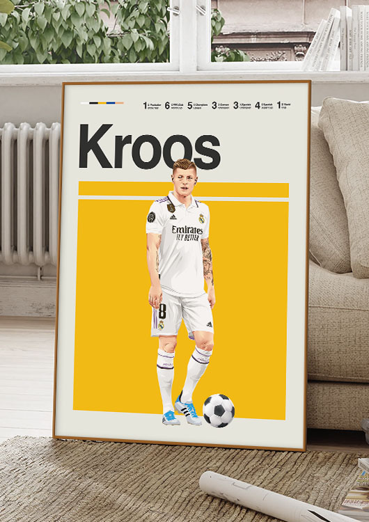 Toni Kroos poster print