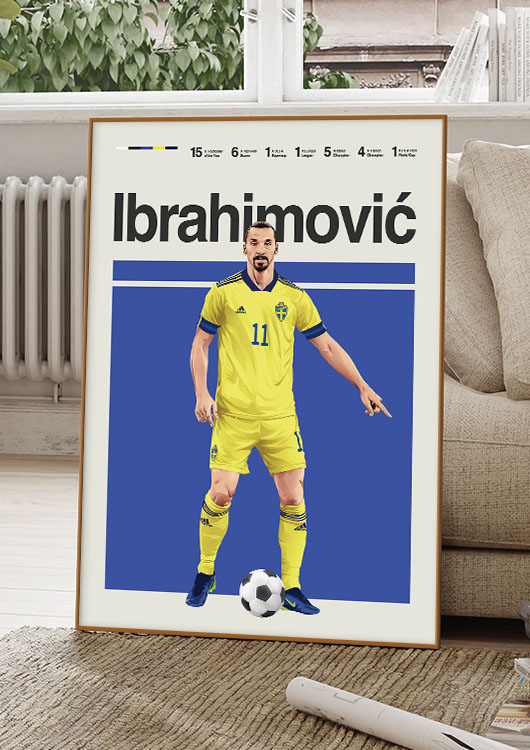 Zlatan Ibrahimovic poster