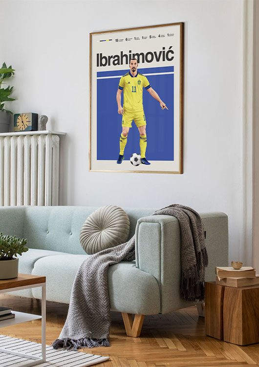 Zlatan Ibrahimovic print