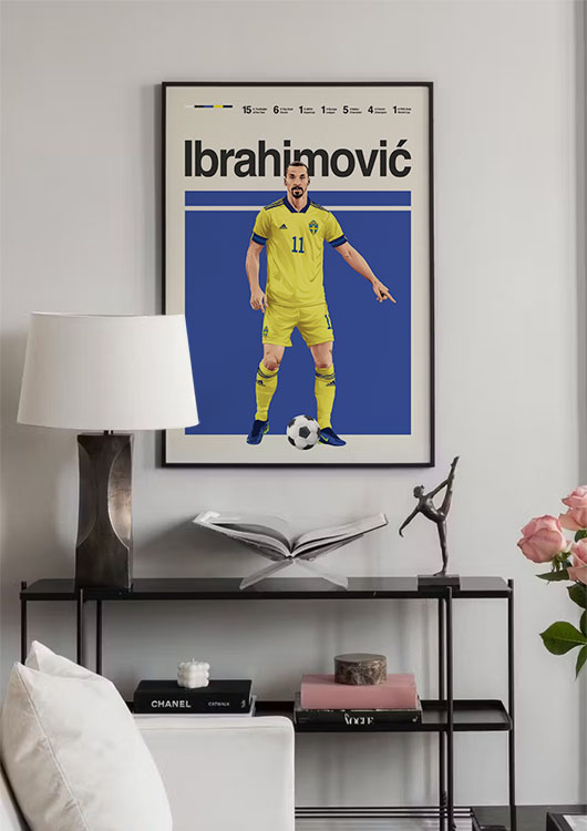 Zlatan Ibrahimovic print