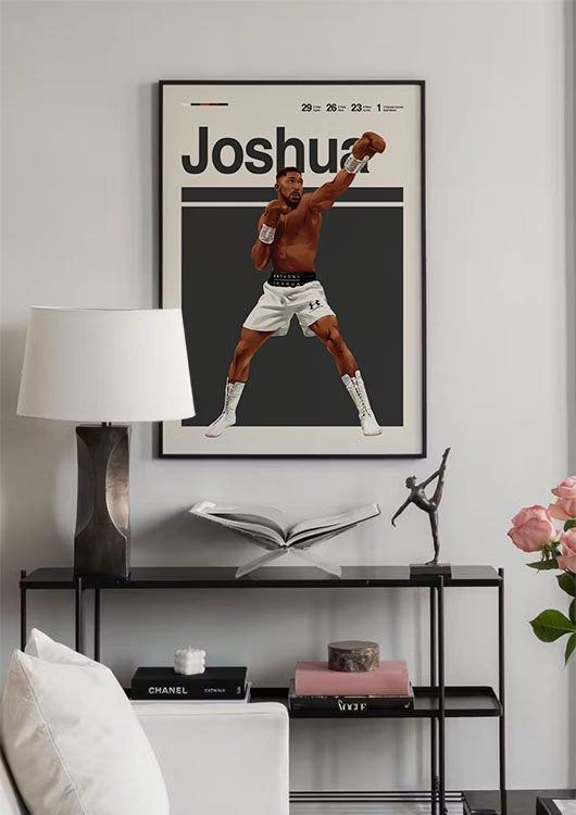 Anthony Joshua wall art