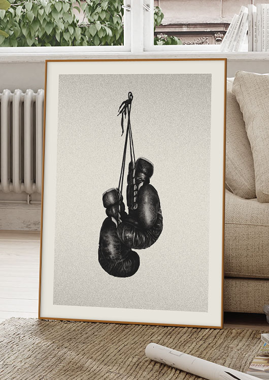 Boxing Gloves poster print