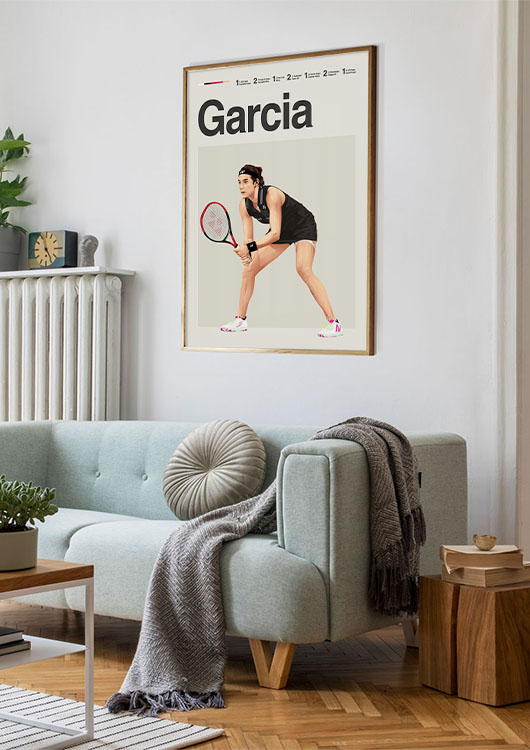 Caroline Garcia print