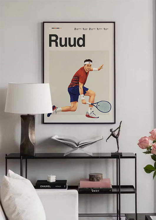 Casper Ruud wall art