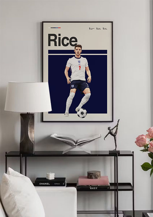 Declan Rice wall art