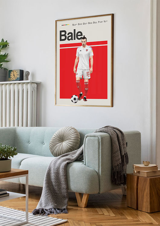 Gareth Bale print