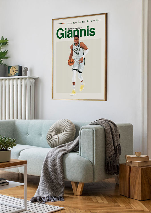 Giannis Antetokounmpo print