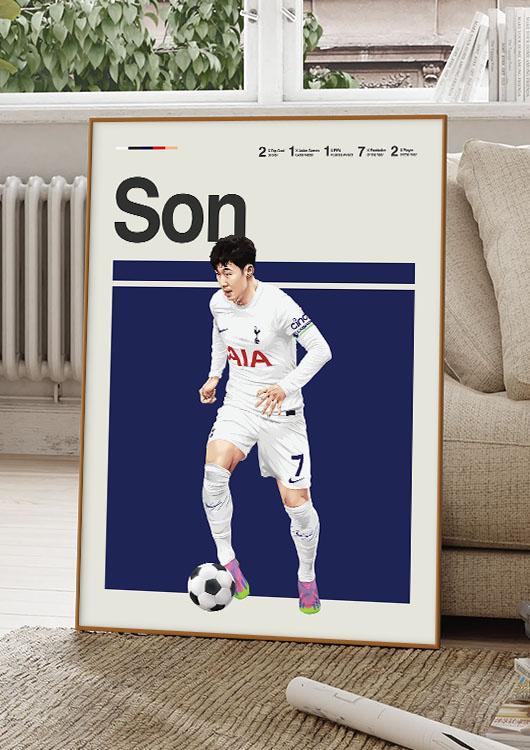 Heung-min Son poster print