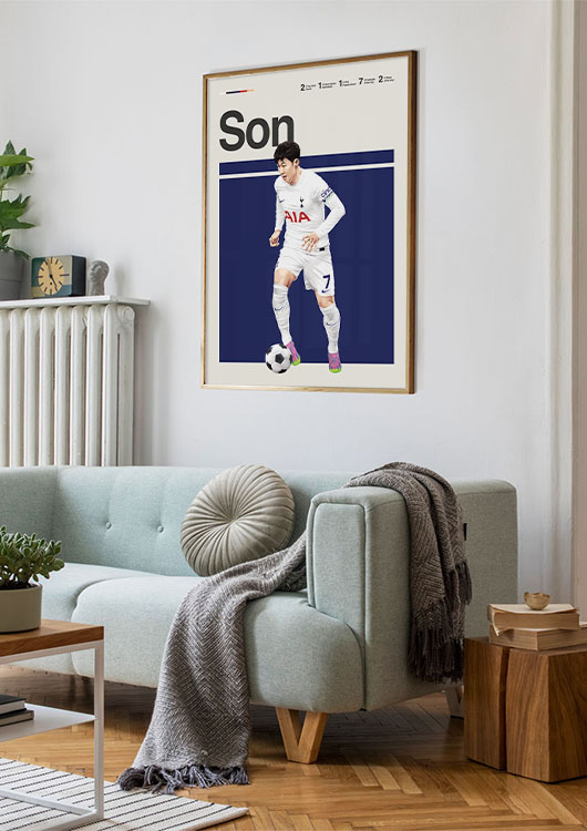 Heung-min Son print