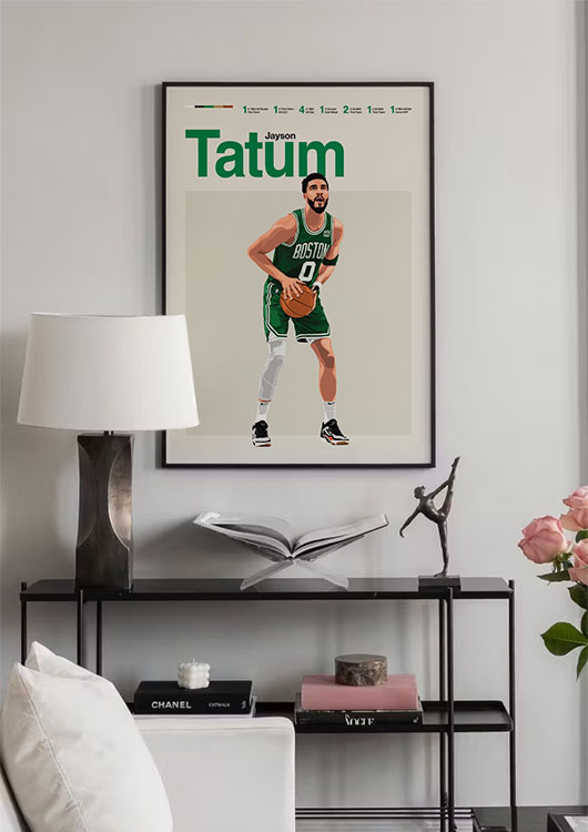 Jayson Tatum wall art