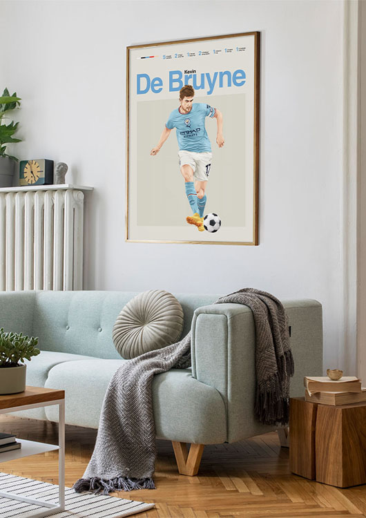 Kevin De Bruyne print