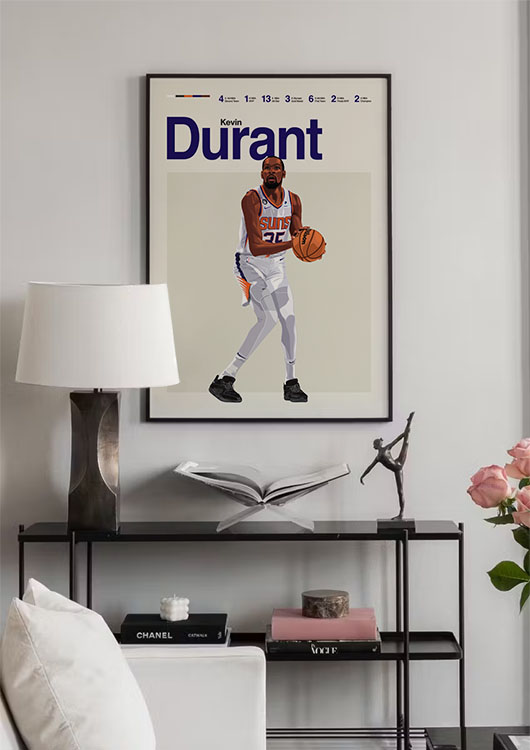 Kevin Durant wall art