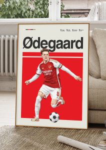 Martin Ødegaard poster print