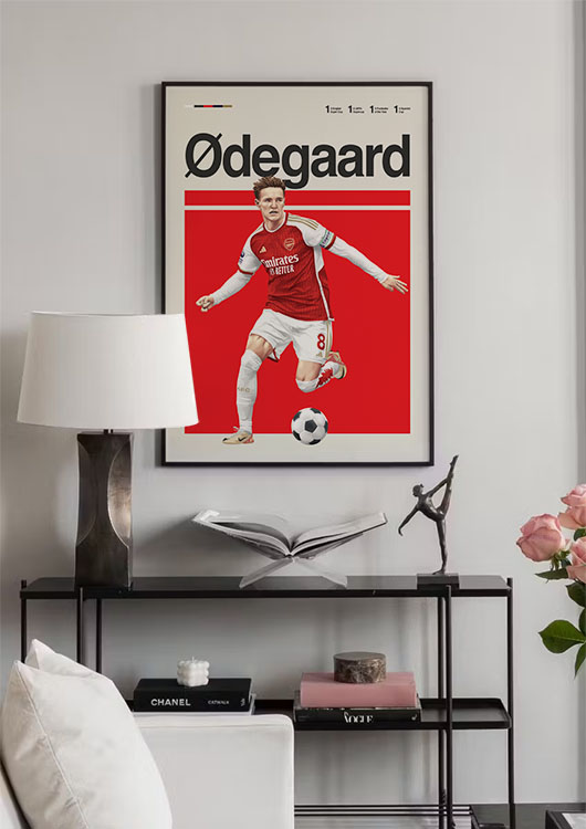 Martin Ødegaard wall art