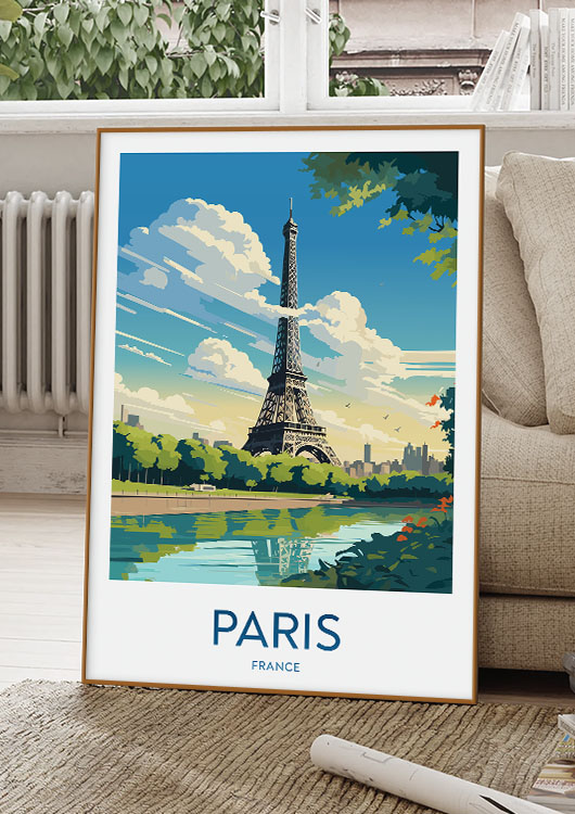 Paris poster print