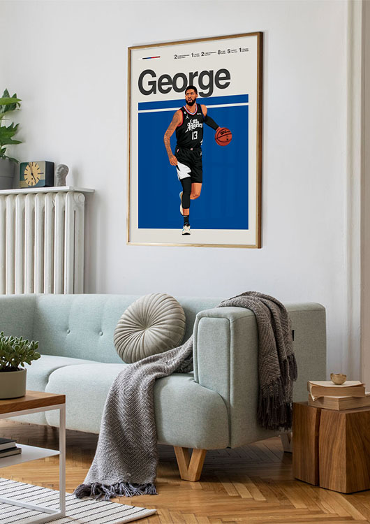 Paul George print