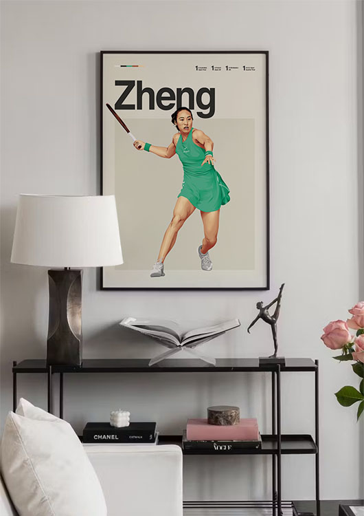 Qinwen Zheng wall art