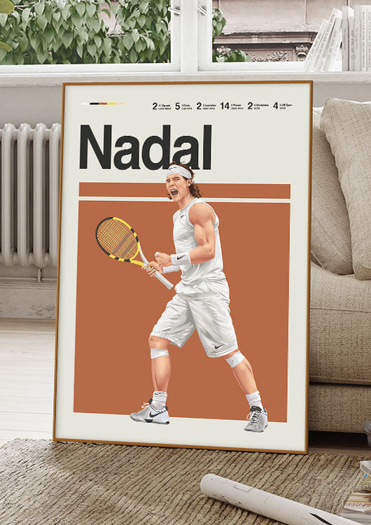 Rafael Nadal poster