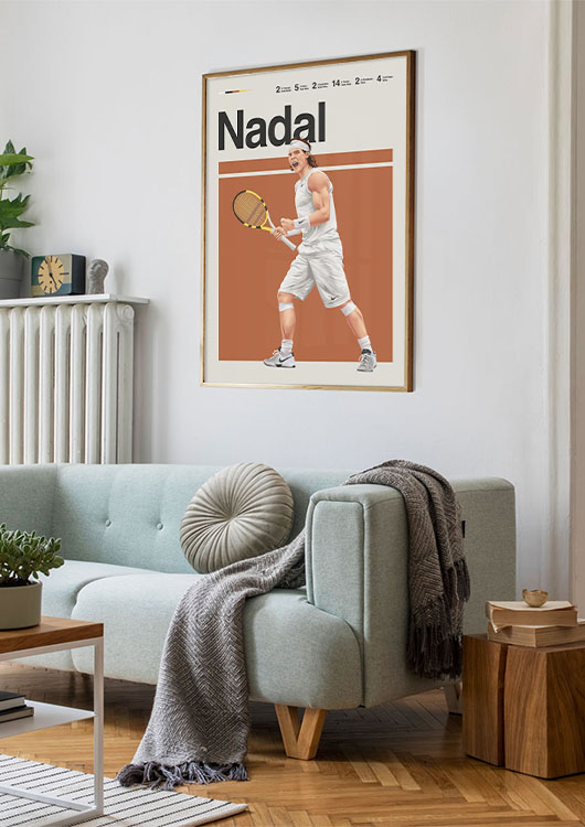 Rafael Nadal print