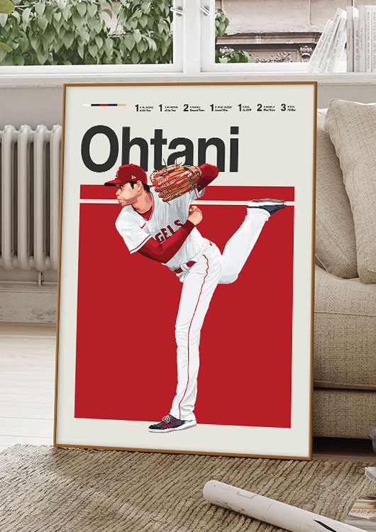 Shohei Ohtani poster print