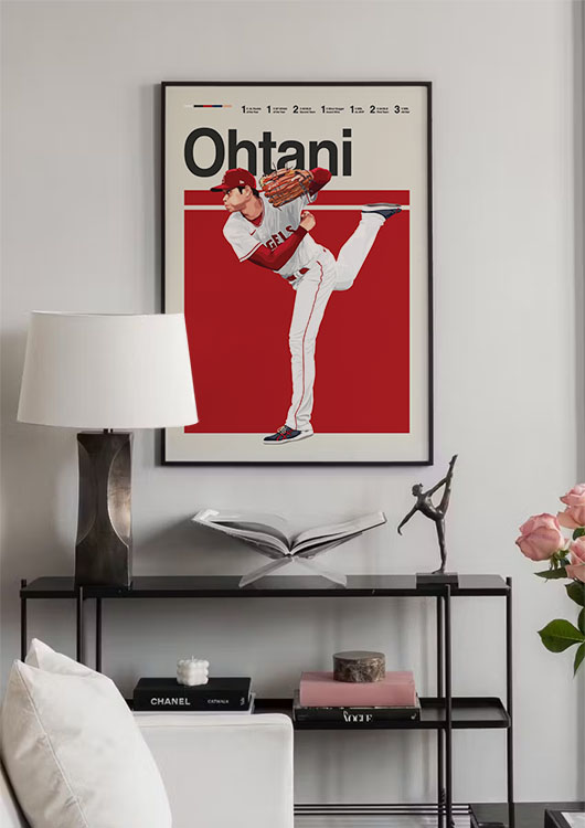 Shohei Ohtani wall art