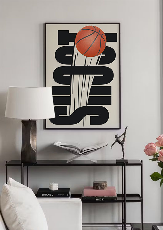 basketball wall art